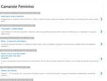 Tablet Screenshot of camarotefeminino.blogspot.com