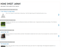 Tablet Screenshot of homesweetjapan.blogspot.com