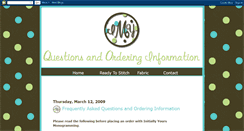 Desktop Screenshot of answersatinitiallyyoursmonogramming.blogspot.com