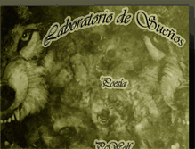 Tablet Screenshot of laboratoriodesueniospcwolf.blogspot.com