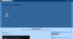 Desktop Screenshot of eilandersopfjellbygda.blogspot.com