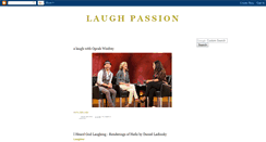 Desktop Screenshot of laughpassion.blogspot.com