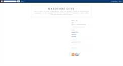 Desktop Screenshot of hardcore-love.blogspot.com