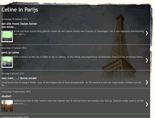 Tablet Screenshot of celinebaeten.blogspot.com