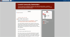 Desktop Screenshot of lonehillaction.blogspot.com