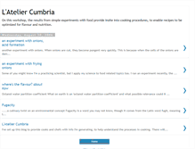 Tablet Screenshot of cumbrianfoodlab.blogspot.com