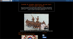 Desktop Screenshot of canoenkundufest.blogspot.com