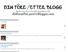 Tablet Screenshot of dittforeefter.blogspot.com