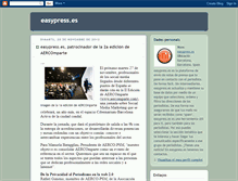 Tablet Screenshot of easypress.blogspot.com