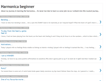 Tablet Screenshot of harmonicanewbie.blogspot.com