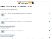 Tablet Screenshot of horoscopurania.blogspot.com