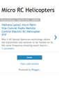 Mobile Screenshot of micro-rc-helicopters.blogspot.com
