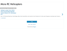 Tablet Screenshot of micro-rc-helicopters.blogspot.com