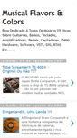 Mobile Screenshot of musicalflavorsandcolors.blogspot.com