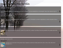 Tablet Screenshot of oqueeuaindanaoentendo.blogspot.com