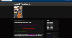 Desktop Screenshot of isabeltrautwein.blogspot.com