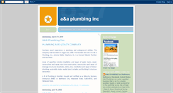 Desktop Screenshot of aandaplumbing.blogspot.com