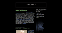 Desktop Screenshot of cumandgetit.blogspot.com