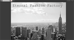 Desktop Screenshot of eternalfashionfactory.blogspot.com