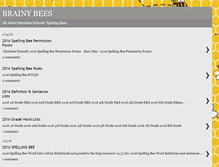 Tablet Screenshot of meridianschoolsspellingbee.blogspot.com