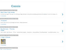 Tablet Screenshot of cassiab.blogspot.com