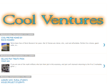 Tablet Screenshot of coolventures.blogspot.com