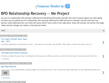 Tablet Screenshot of mybpdrecovery.blogspot.com