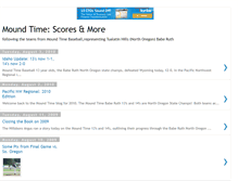 Tablet Screenshot of moundtimebaseball.blogspot.com