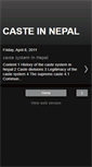 Mobile Screenshot of nepalicaste.blogspot.com