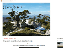 Tablet Screenshot of leucodermis.blogspot.com