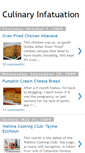 Mobile Screenshot of culinaryinfatuation.blogspot.com