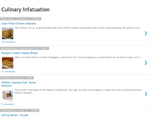 Tablet Screenshot of culinaryinfatuation.blogspot.com