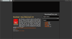 Desktop Screenshot of downloadfine.blogspot.com