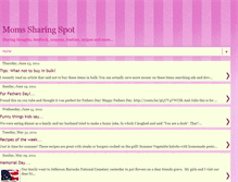 Tablet Screenshot of momssharingspot.blogspot.com