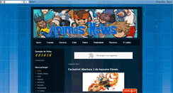 Desktop Screenshot of newsanimes2010.blogspot.com