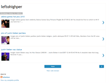 Tablet Screenshot of leftohighper.blogspot.com