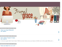 Tablet Screenshot of frugalgracehousehold.blogspot.com