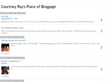 Tablet Screenshot of courtneyraysplaceofbloggage.blogspot.com