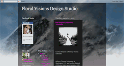 Desktop Screenshot of floralvisionsdesignstudio.blogspot.com