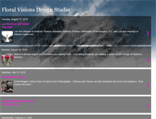 Tablet Screenshot of floralvisionsdesignstudio.blogspot.com
