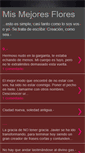 Mobile Screenshot of mis-mejores-flores.blogspot.com