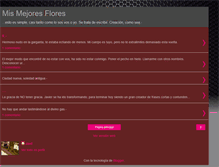 Tablet Screenshot of mis-mejores-flores.blogspot.com