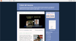 Desktop Screenshot of futboldelascenso.blogspot.com