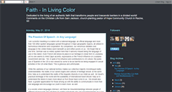 Desktop Screenshot of faithincolor.blogspot.com