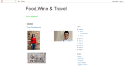 Desktop Screenshot of foodwineandtravel.blogspot.com