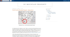 Desktop Screenshot of nc-mountain-property.blogspot.com