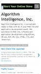 Mobile Screenshot of algorithmintelligence.blogspot.com