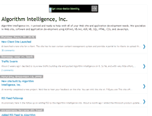 Tablet Screenshot of algorithmintelligence.blogspot.com