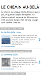 Mobile Screenshot of le-chemin-au-dela.blogspot.com