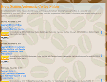 Tablet Screenshot of brew-station-coffeemaker.blogspot.com